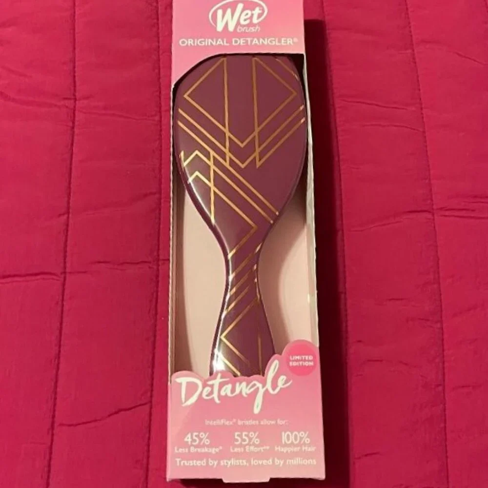 BRAND NEW ~ WET BRUSH ORIGINAL DETANGLER ~ LIMITED EDITION ~ FREE SPIRIT SANGRIA